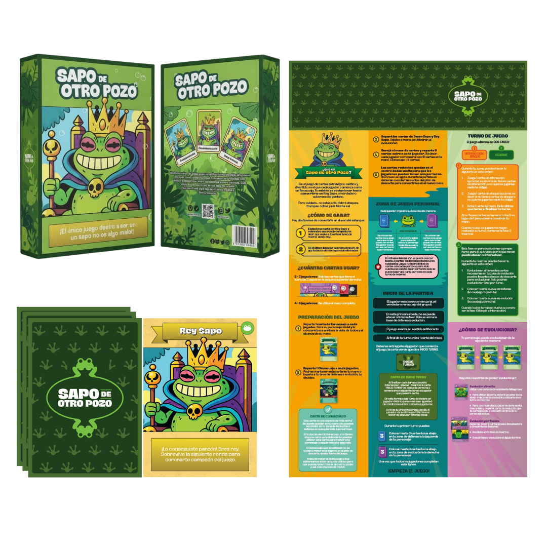 Juego de cartas - Sapo De Otro Pozo